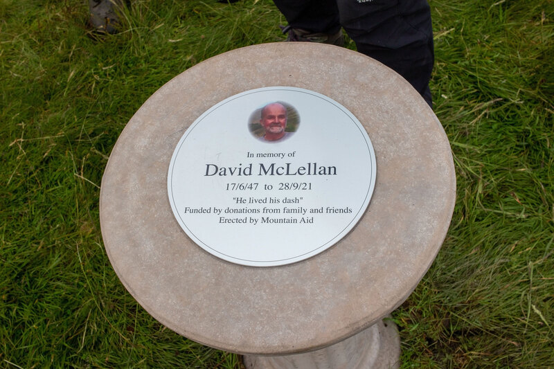 Davy McLellan Memorial, Tinto Hill, June 2024